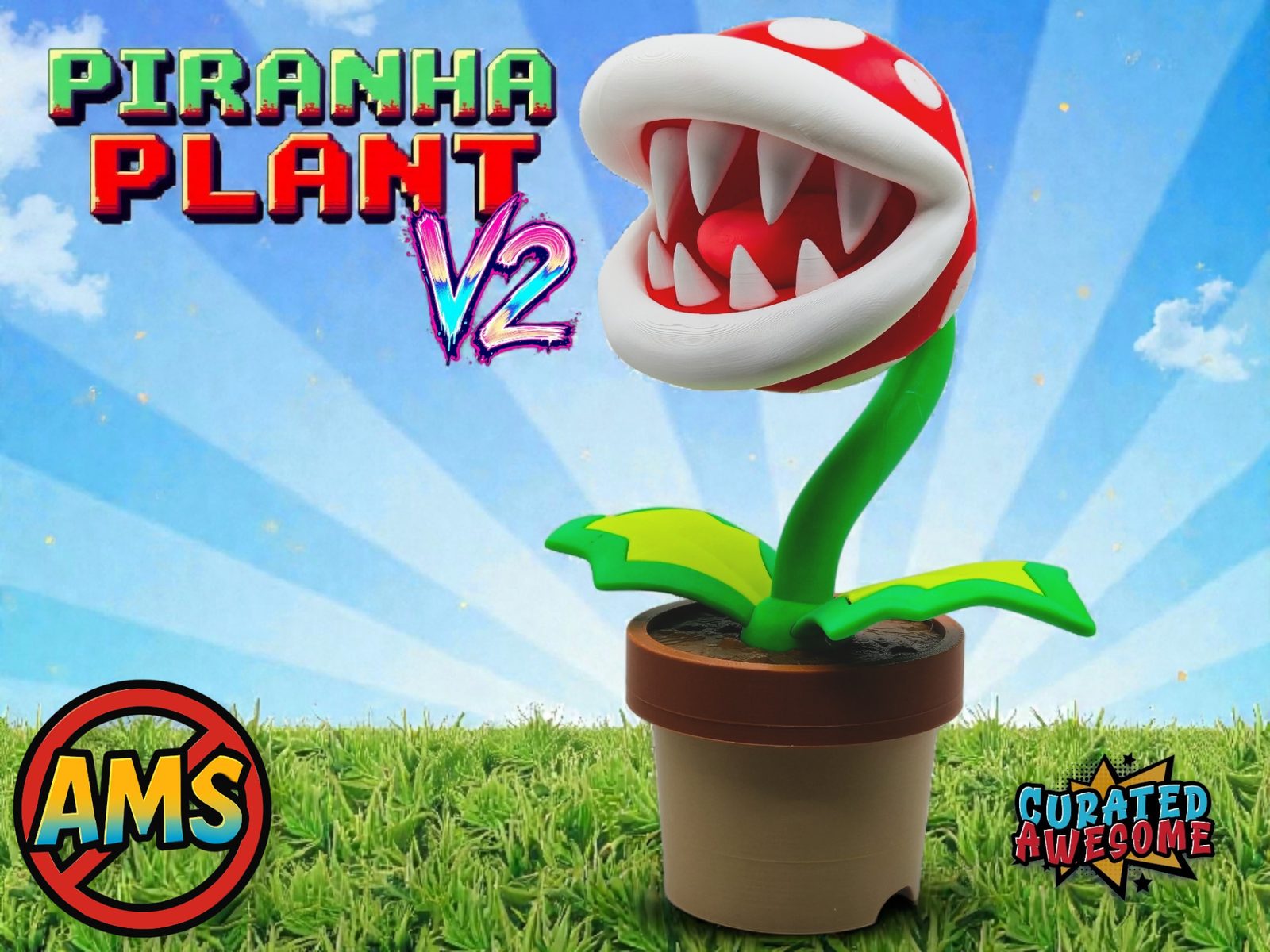 #115 Piranha Plant With Pot — vue 1