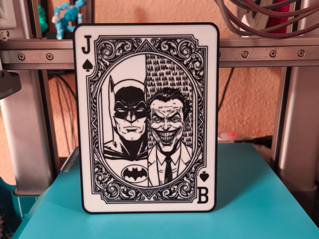 #116 Batman & Joker Card Led Lightbox — vue 2