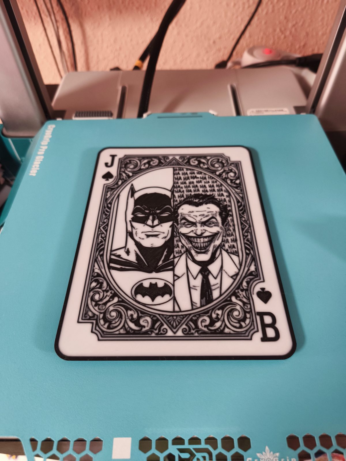#116 Batman & Joker Card Led Lightbox — vue 4