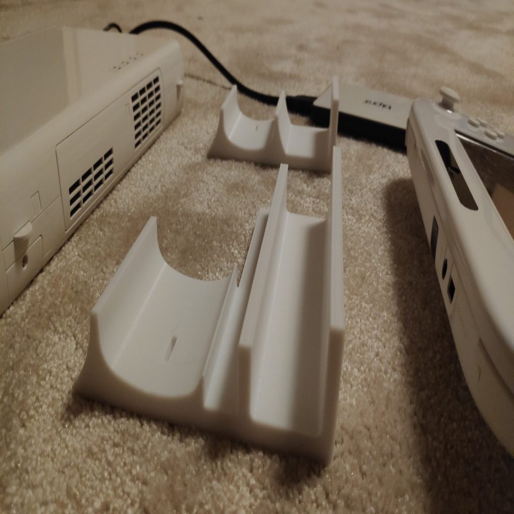 #119 Wii U All in One Stand - Console, Gamepad, USB HDD — vue 7