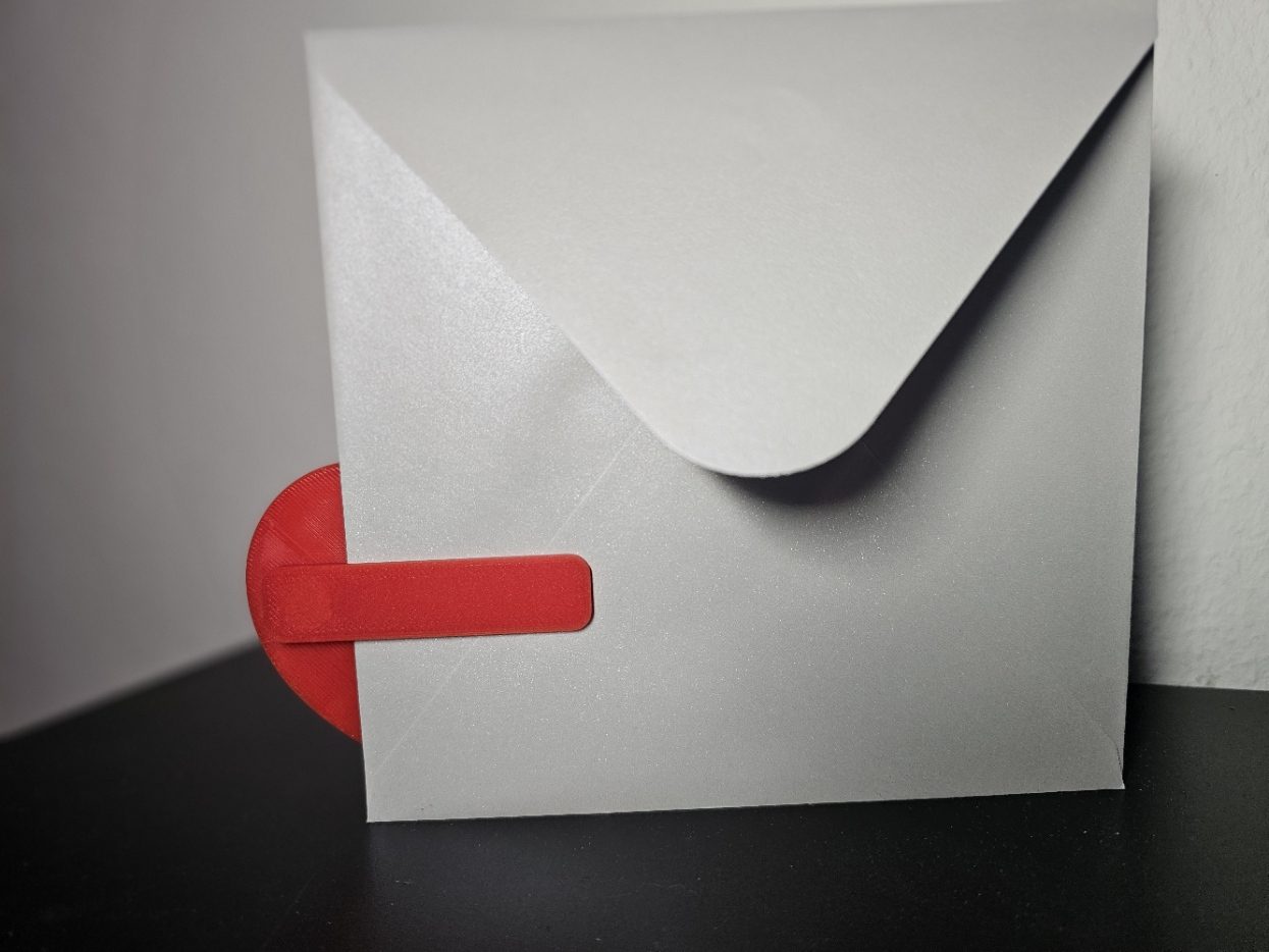#120 Mr & Mrs Wedding Card Holder — vue 7