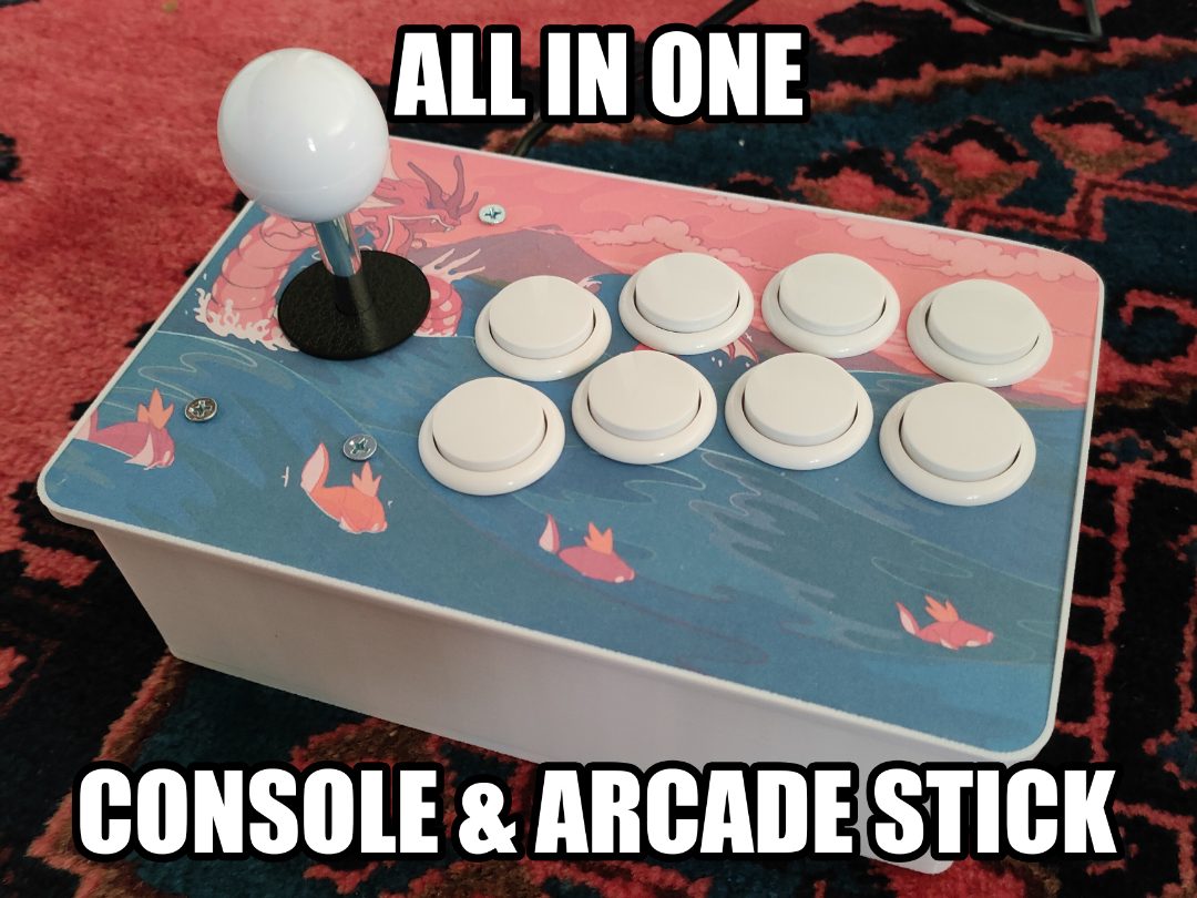 #121 Arcade Stick and Console All-In-One — vue 2