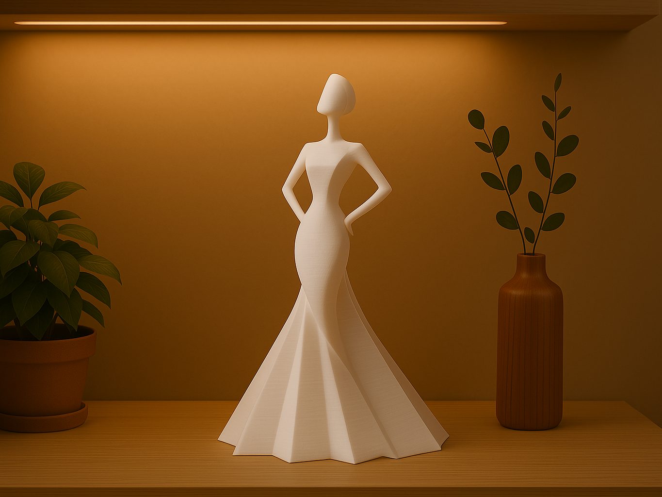 #121 Bride Elegance – Wedding Figurine — vue 1