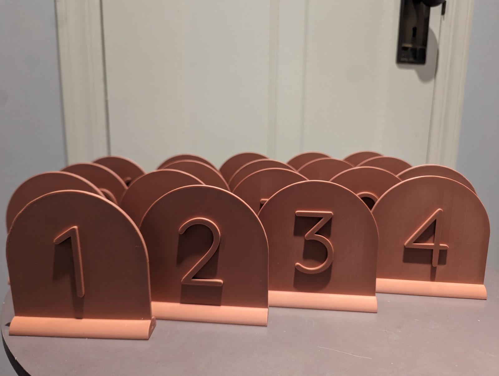 #125 Wedding table numbers — vue 3