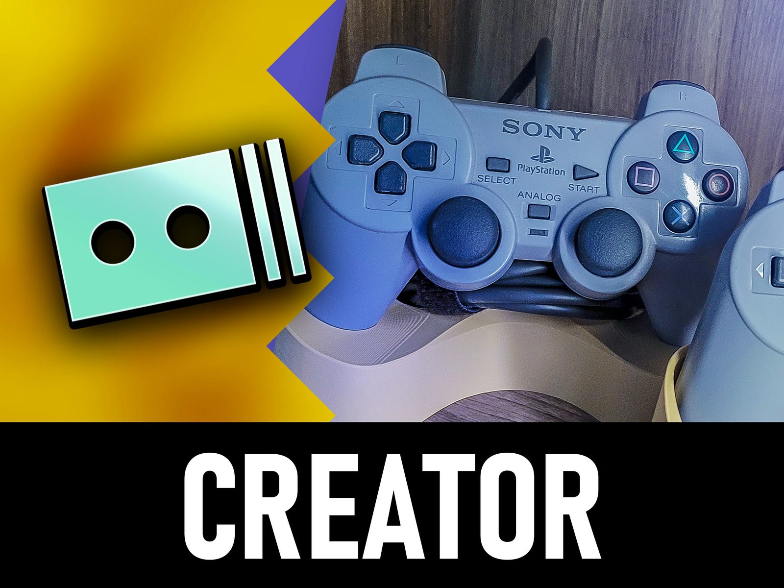 #126 PlayStation 1 + 2 + 3 Controller Stand — vue 1