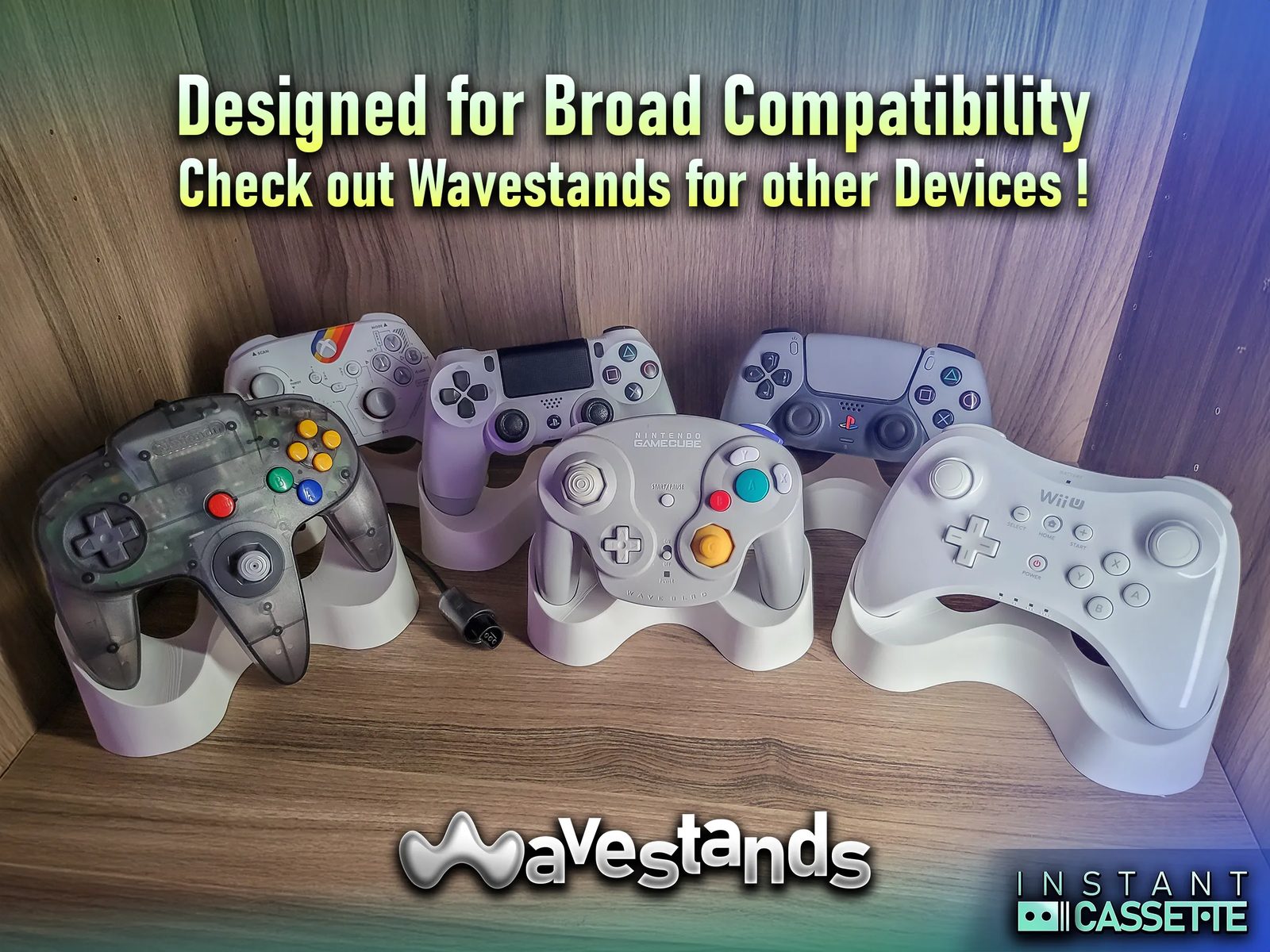 #126 PlayStation 1 + 2 + 3 Controller Stand — vue 6