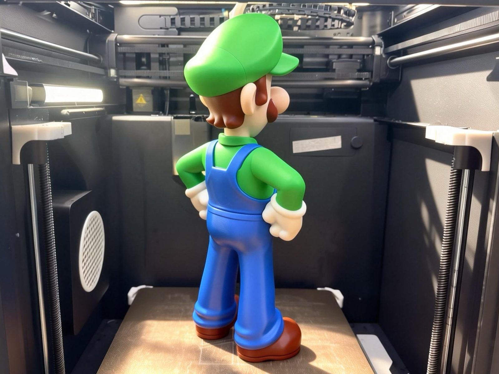 #130 cm AMS Luigi Super_Mario_Bros — vue 5