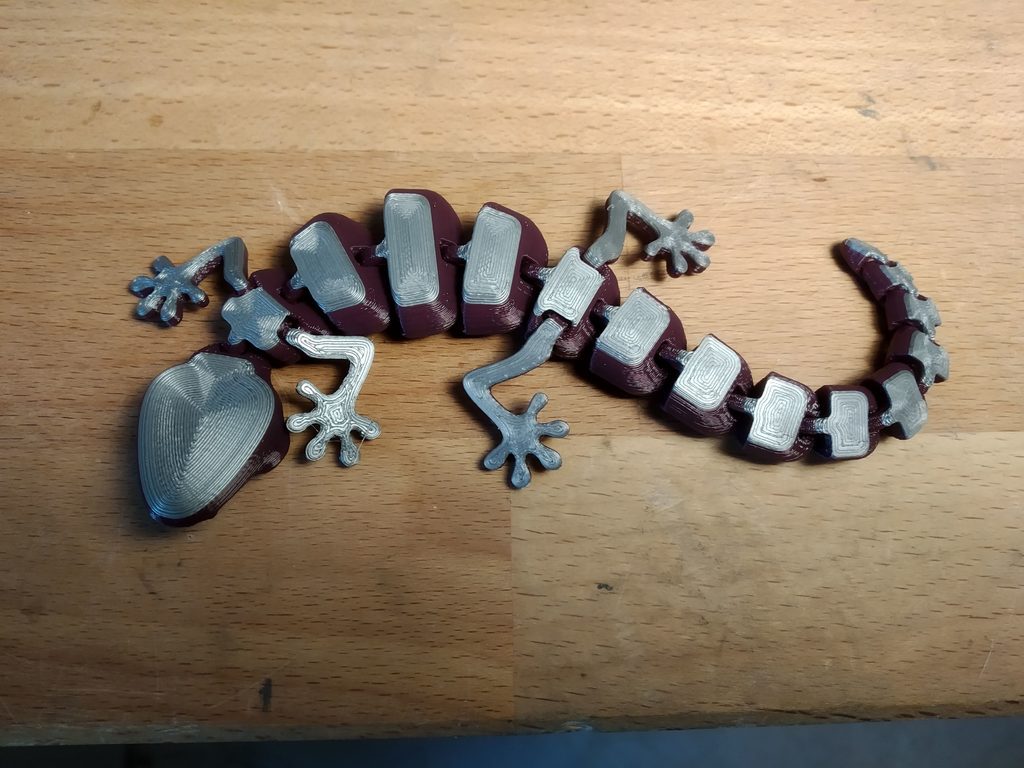#131 Articulated Lizard v2 — vue 23