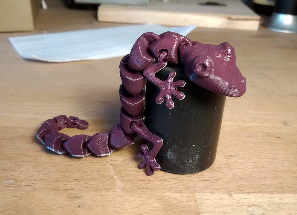 #131 Articulated Lizard v2 — vue 24