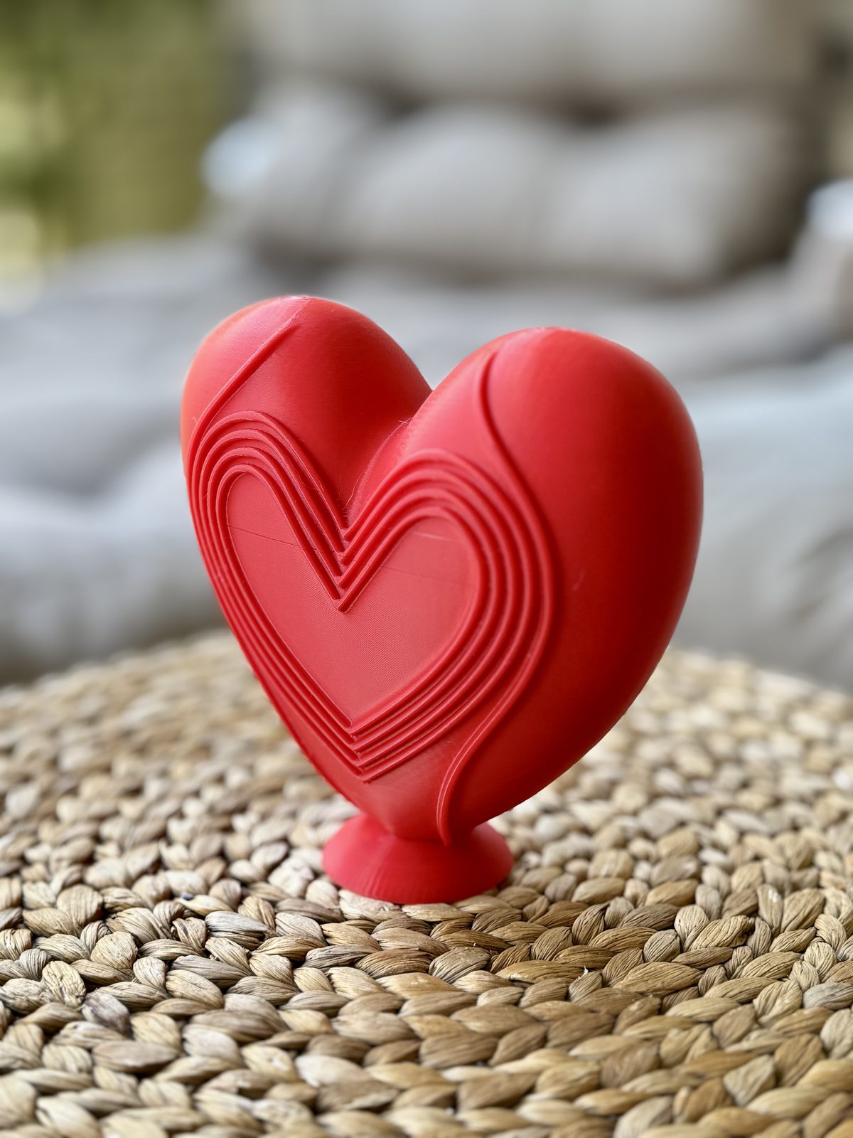 #131 Standing Heart Box - Valentines Gift - Candy Bowl — vue 4