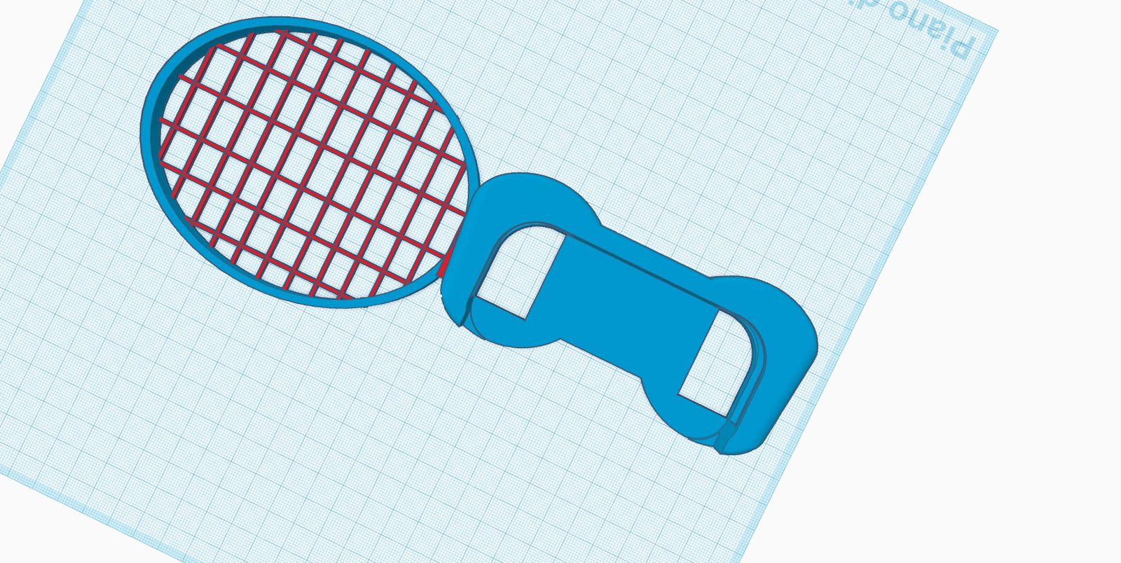#132 Switch joycon tennis racket — vue 4