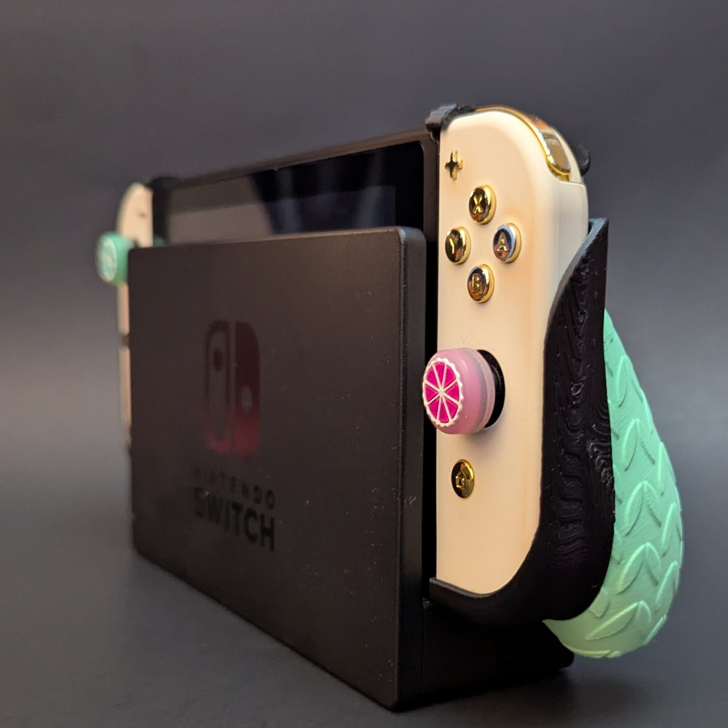 #136 Nintendo Switch Joycon Grip -Leaf Pattern — vue 7