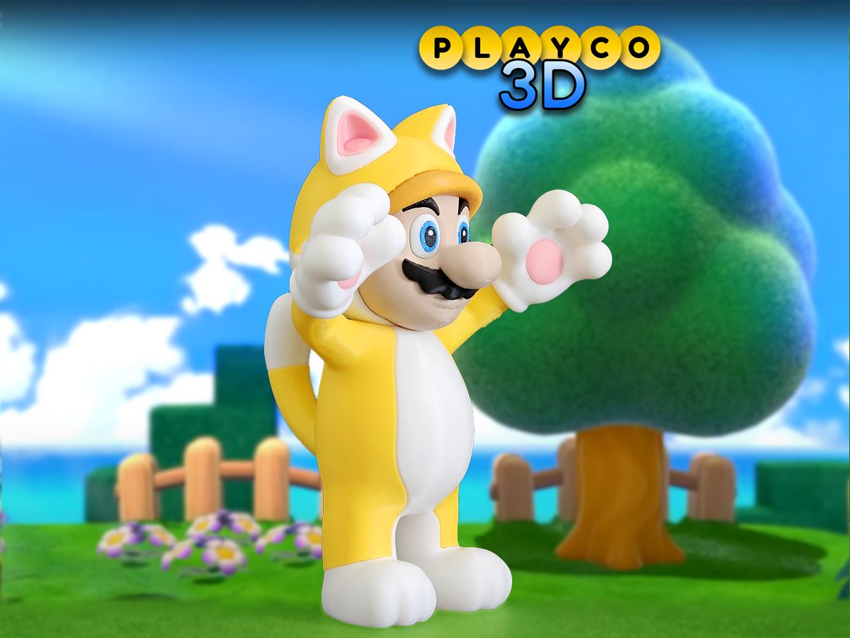 #140 Cat Mario ( Super Mario 3D World ) — vue 4