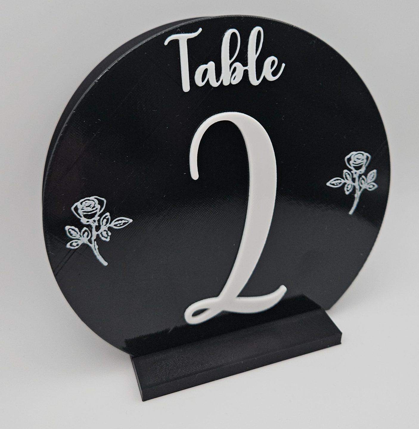 #148 Wedding table numbers (round) — vue 3