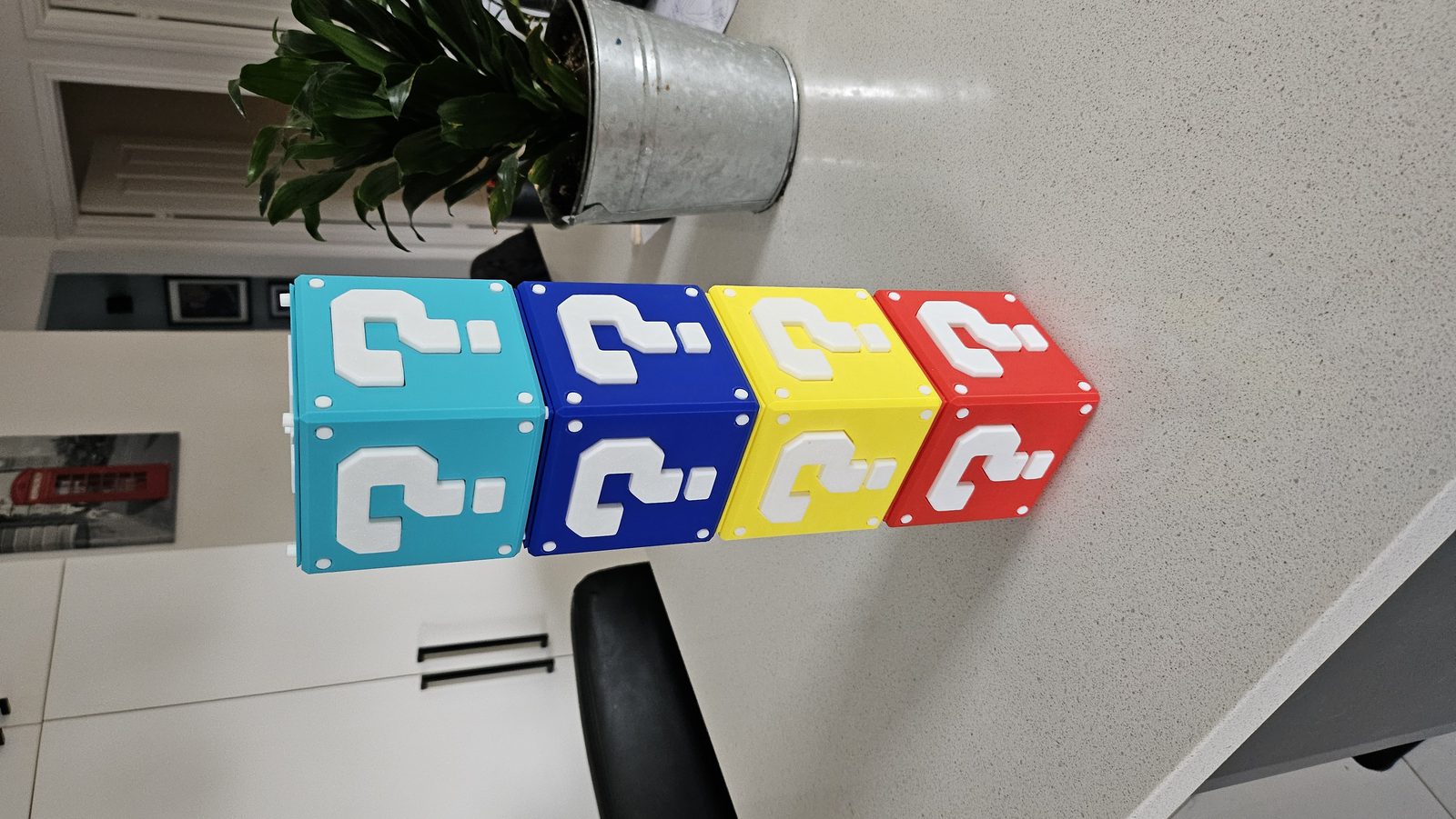 #150 Stackable Super Mario Block Storage Box — vue 5