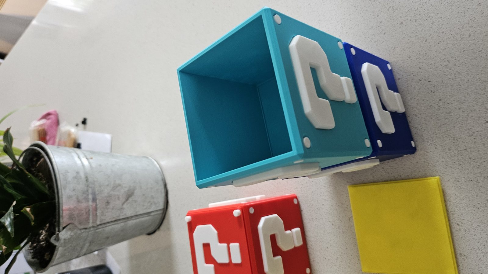 #150 Stackable Super Mario Block Storage Box — vue 12