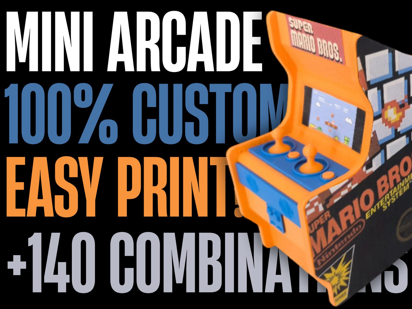 #151 MINI ARCADE 100% CUSTOMIZABLE — vue 3