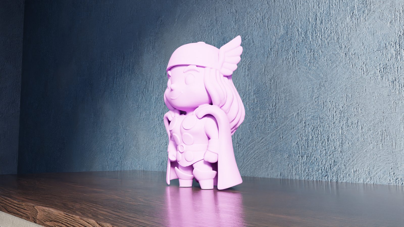 #152 Chibi Thor – Tiny God of Thunder — vue 6
