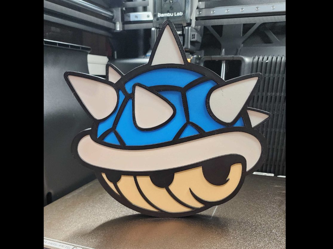 #152 Mario Blue Shell Wall Decor — vue 2