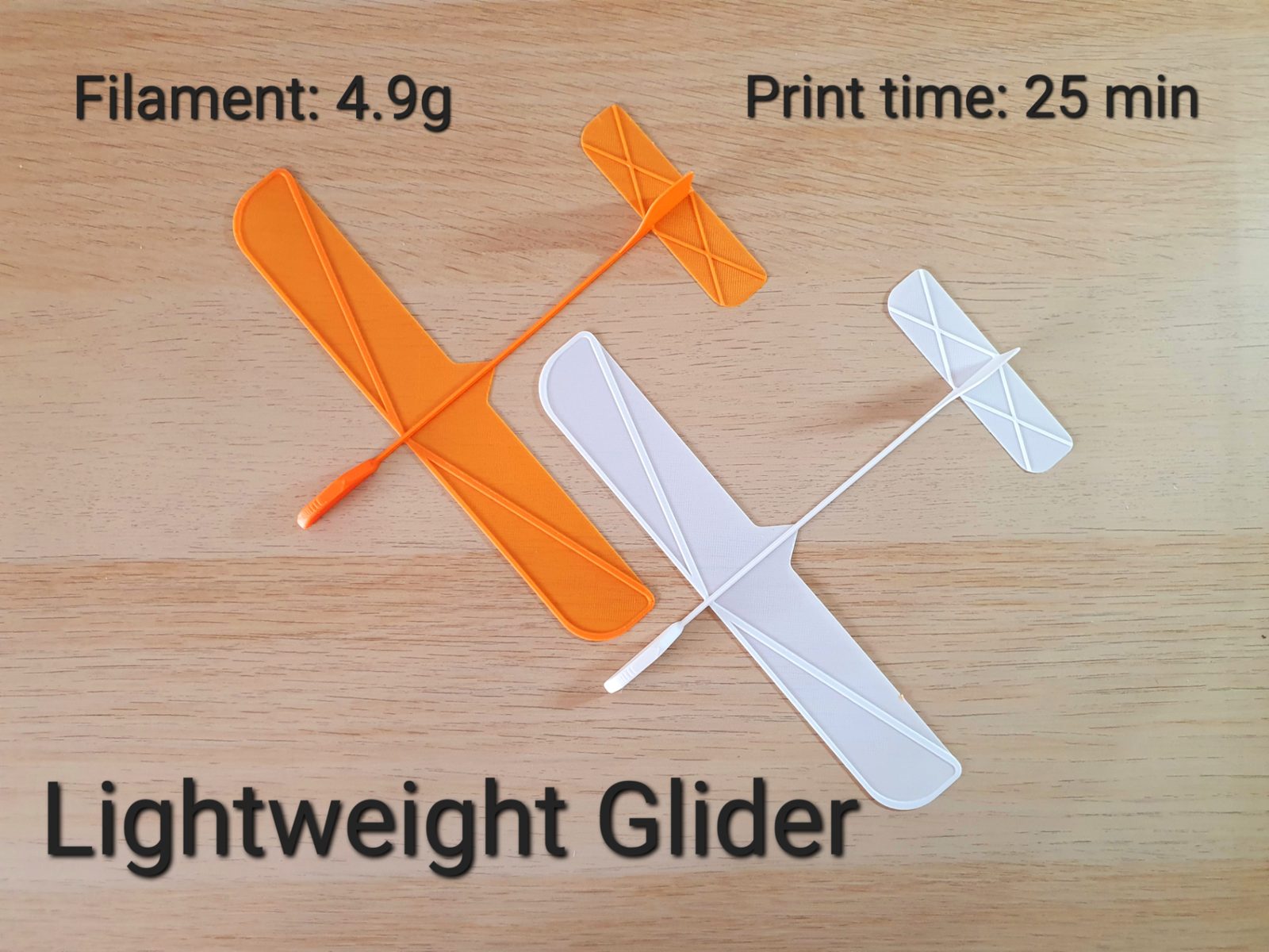 #153 Lightweight Plane Glider - Flies Really Well! — vue 1