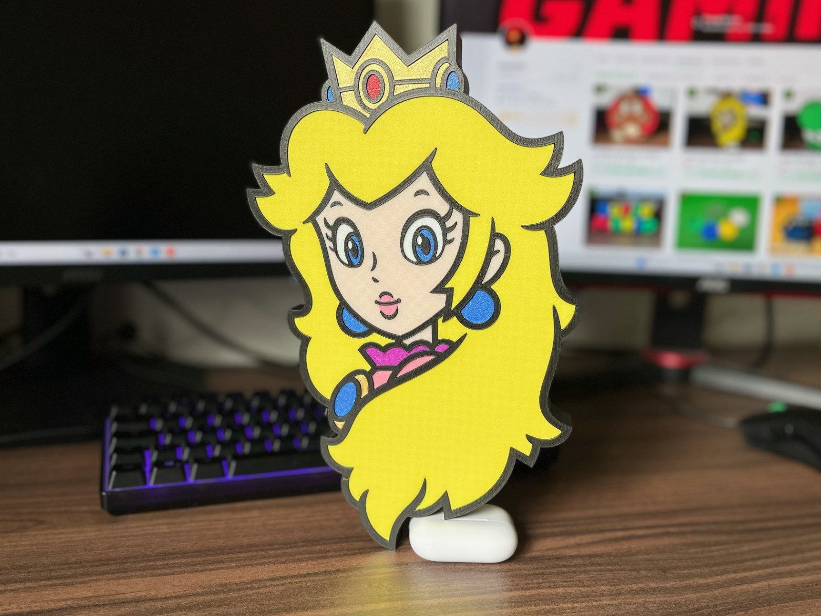 #153 PEACH Wall Decor — vue 2