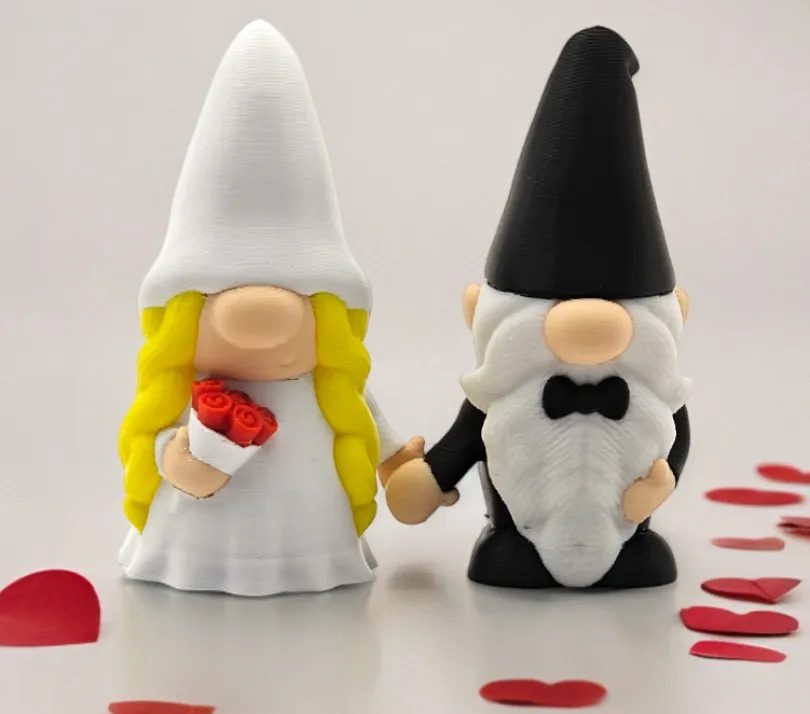 #154 Wedding Gnomes Figurines — vue 9