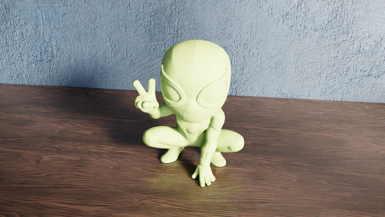 #157 Spider-Man – Squatting Pose — vue 7