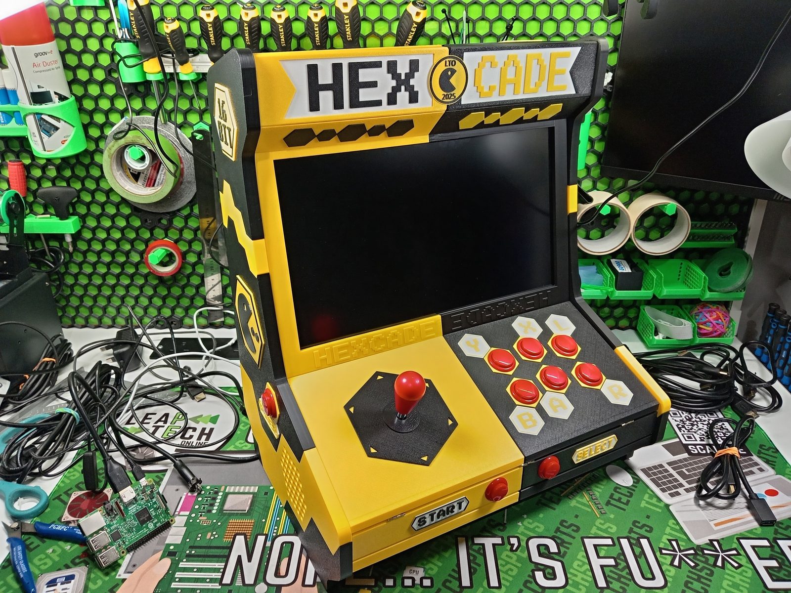 #158 1 Player Bartop Arcade - HEXCADE - Complete Guide — vue 3