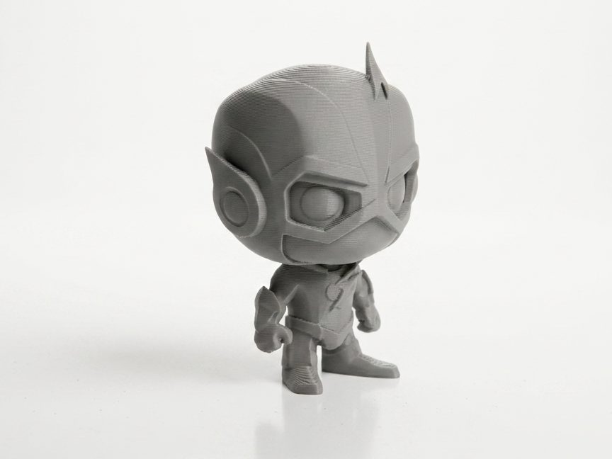 #158 Chibi Flash – Speedy Tiny Hero — vue 1