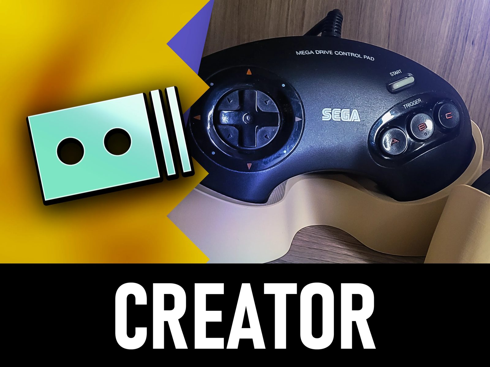 #159 Sega MegaDrive Genesis Controller Stand — vue 1