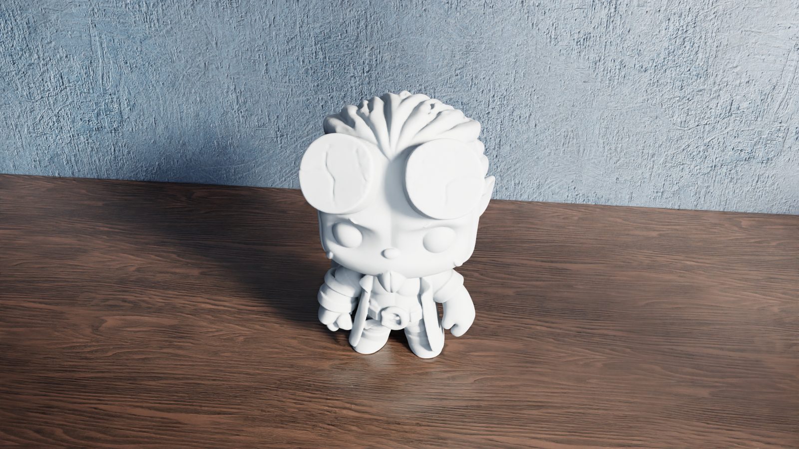#161 Chibi Hellboy – Mini Demon Hero — vue 6
