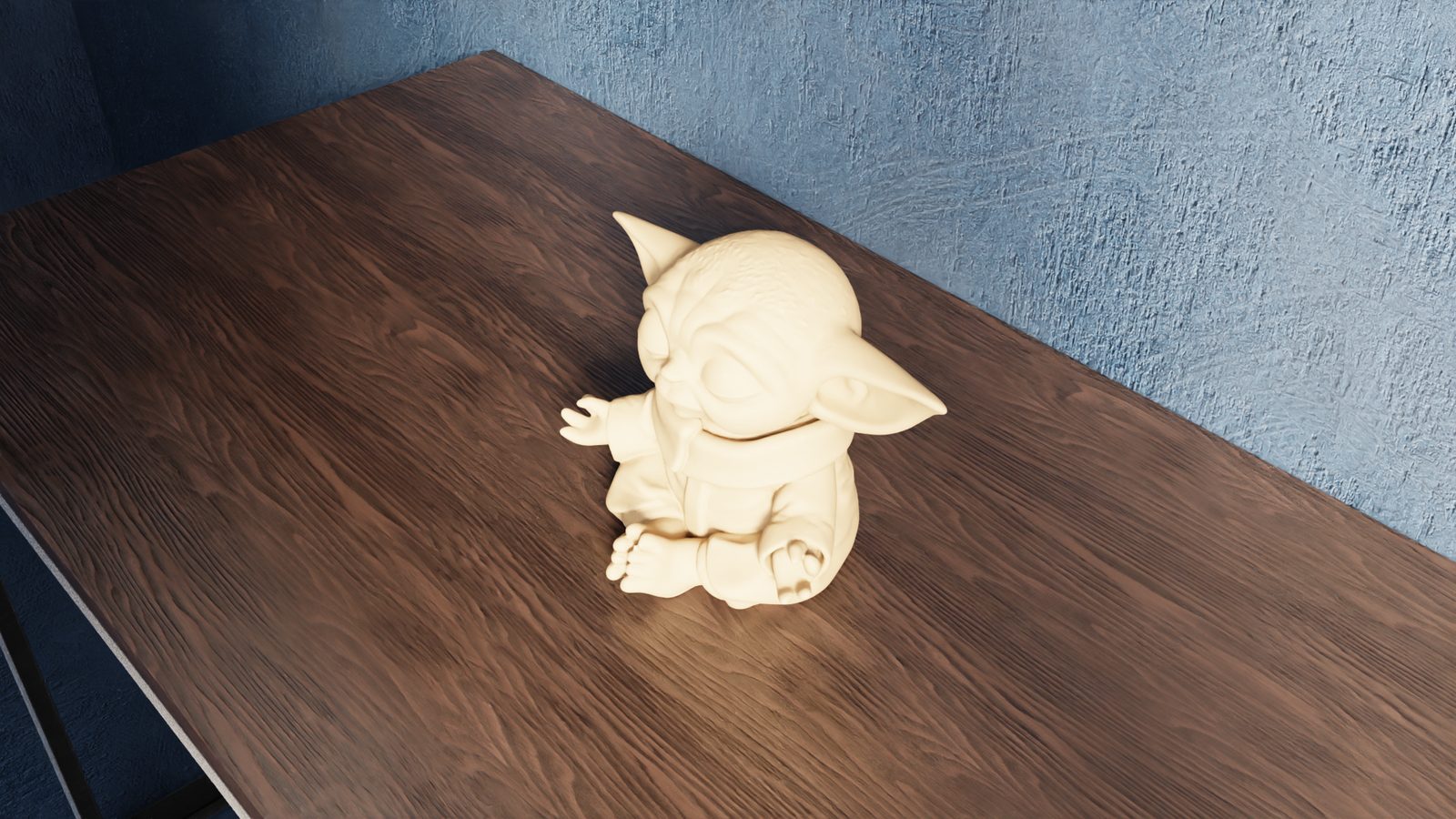 #162 Meditating Yoda – Wise Jedi Master — vue 6