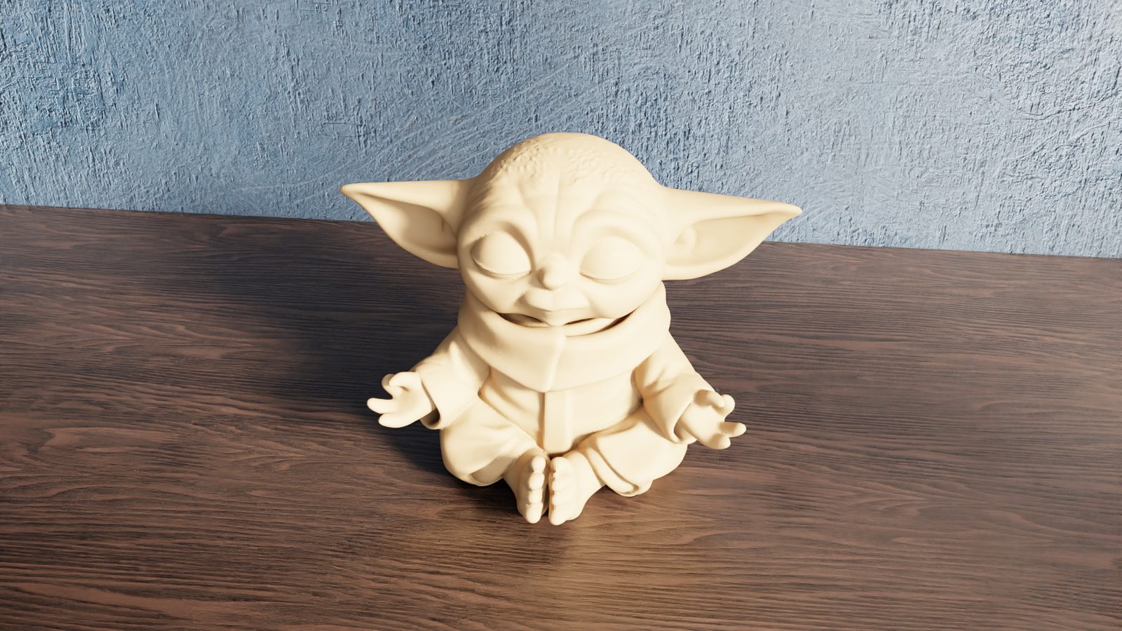 #162 Meditating Yoda – Wise Jedi Master — vue 7