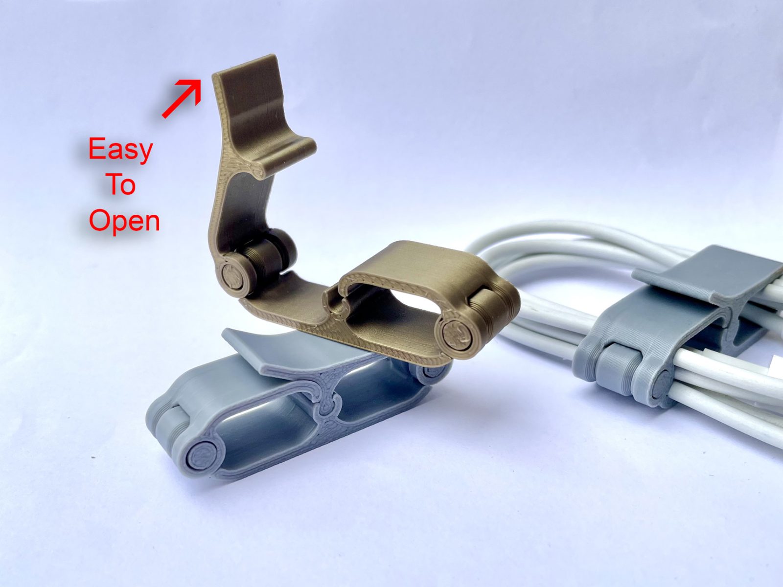 #165 Cable Organizer Cable Clip — vue 1