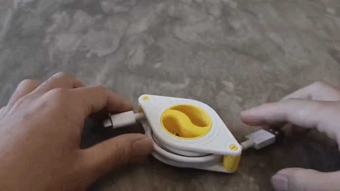 #166 New-Generation USB Cable Winder (low resistance) — vue 10