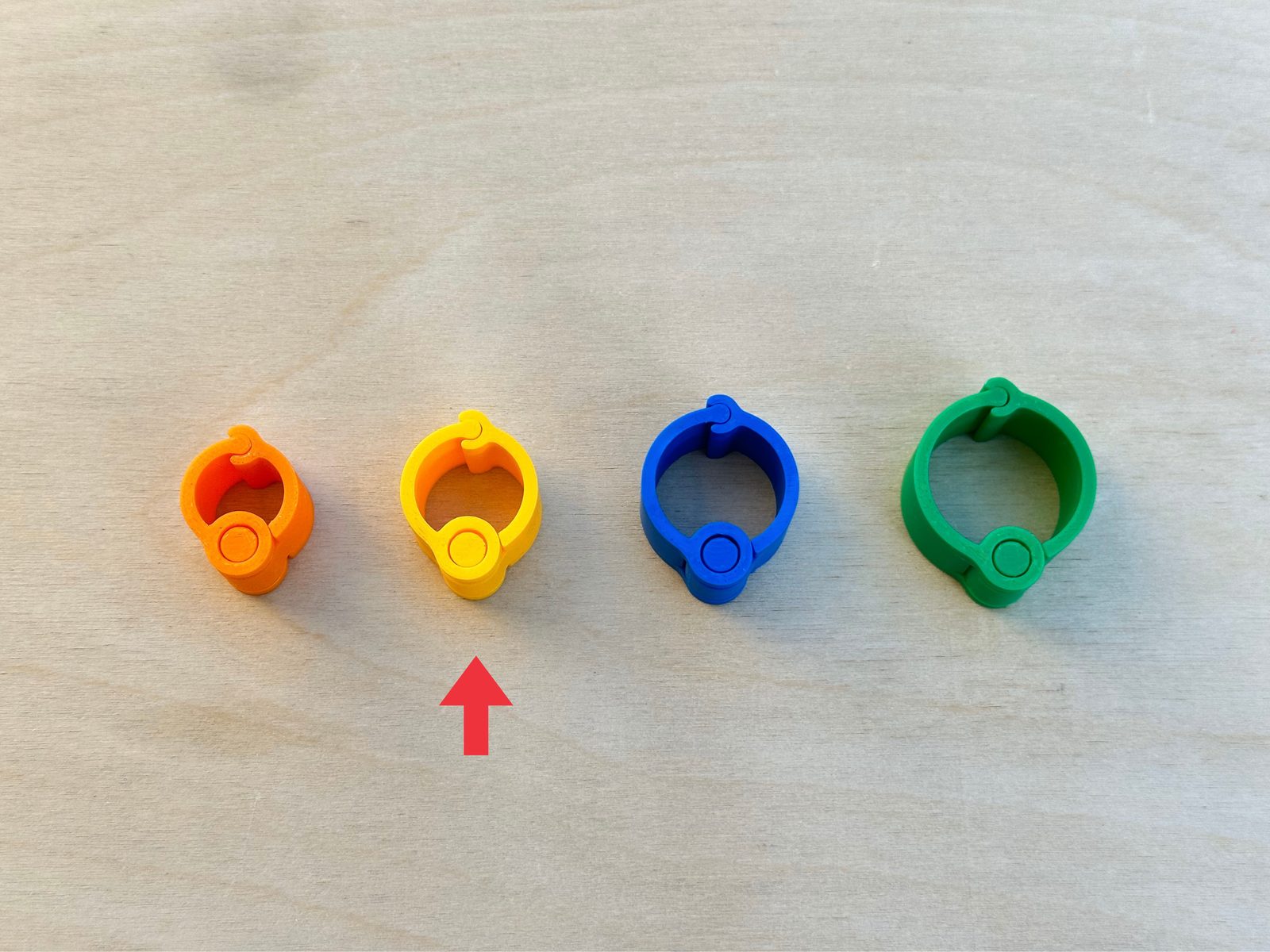 #167 Cable Organizer Snap Cable Clip - Print in place — vue 8