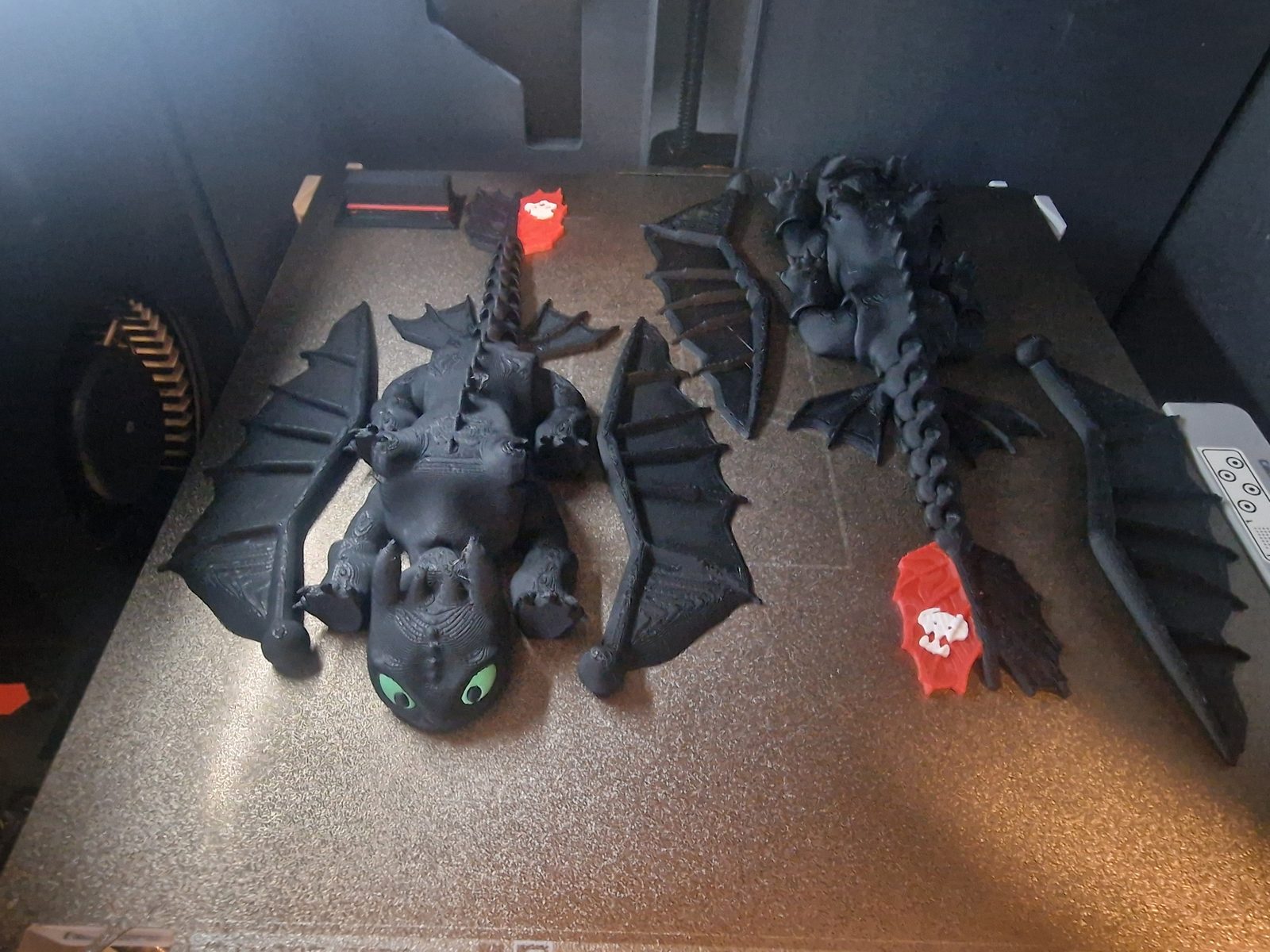 #168 Flexi Toothless Dragon (3MF Multi-color) — vue 9