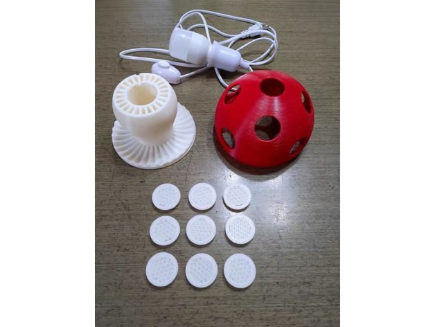 16939 Mushroom Lamp — vue 1