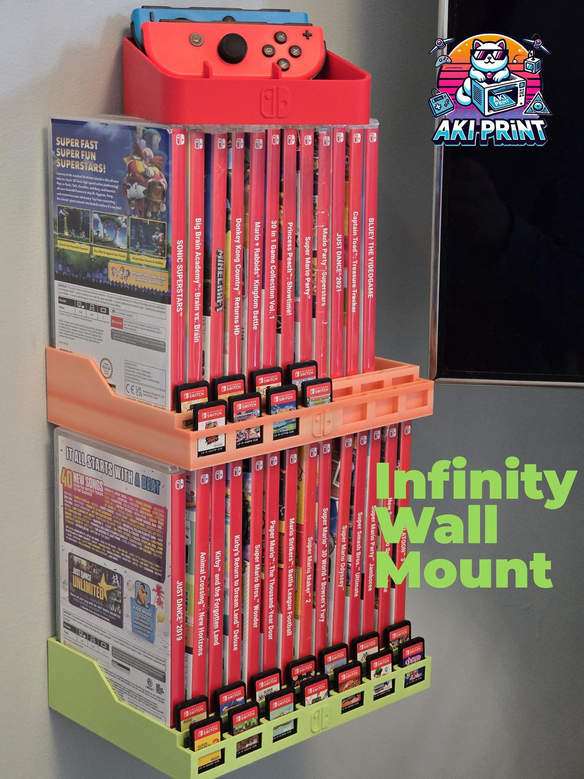#169 Nintendo Switch 1 & 2 - Game Display Storage — vue 9