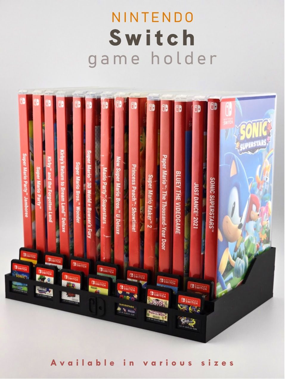 #169 Nintendo Switch 1 & 2 - Game Display Storage — vue 11