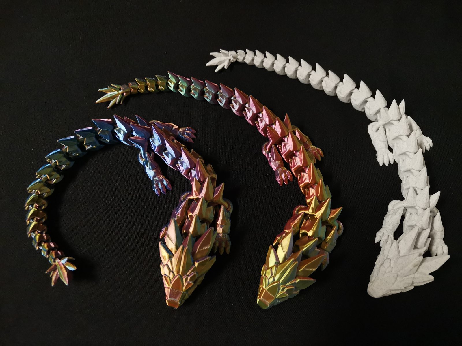#171 Articulated Crystal Spine Dragon — vue 11