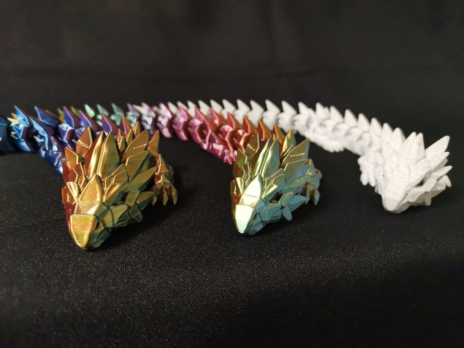 #171 Articulated Crystal Spine Dragon — vue 17