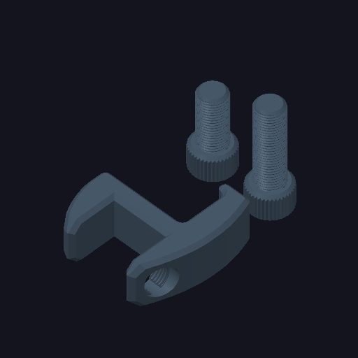 #175 Desk Clamp with Hook — vue 2