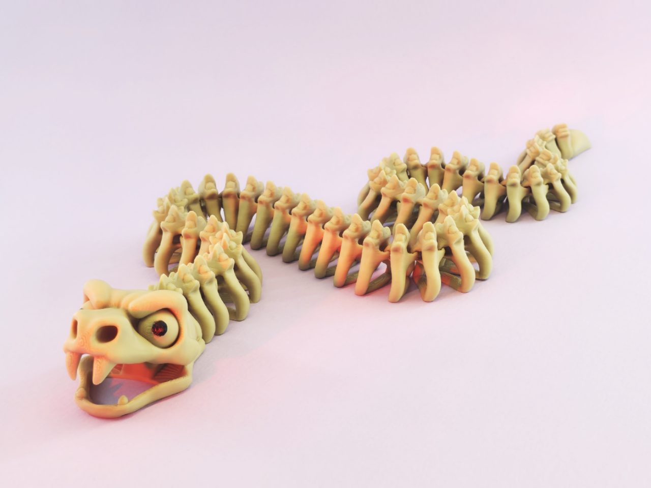 #176 Flexi Skeleton Snake — vue 5