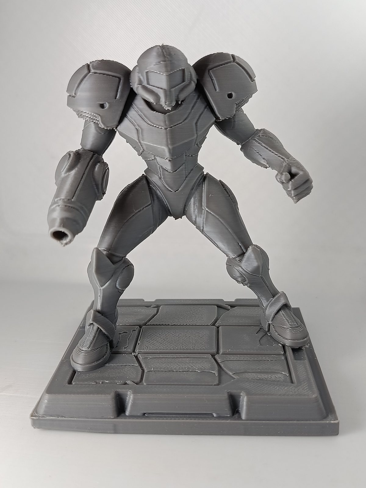 #178 Samus Aran Metroid figurine combat — vue 6