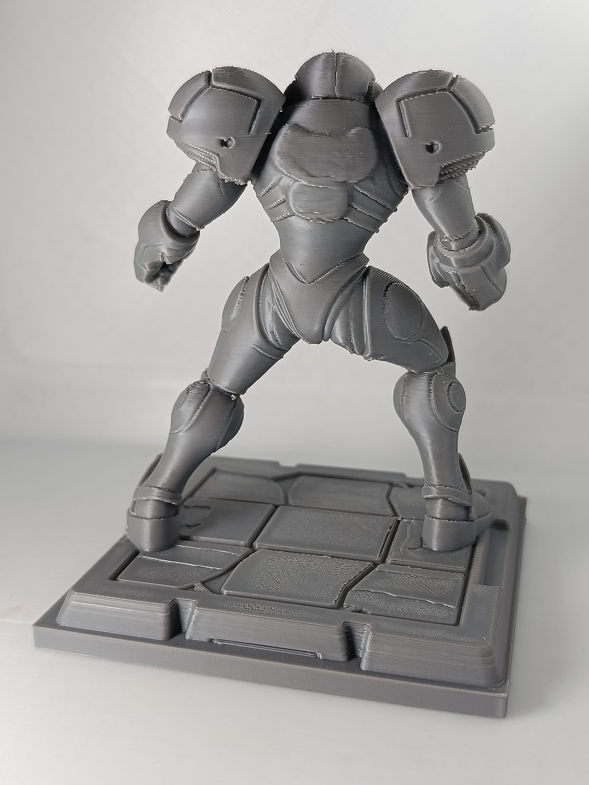 #178 Samus Aran Metroid figurine combat — vue 8