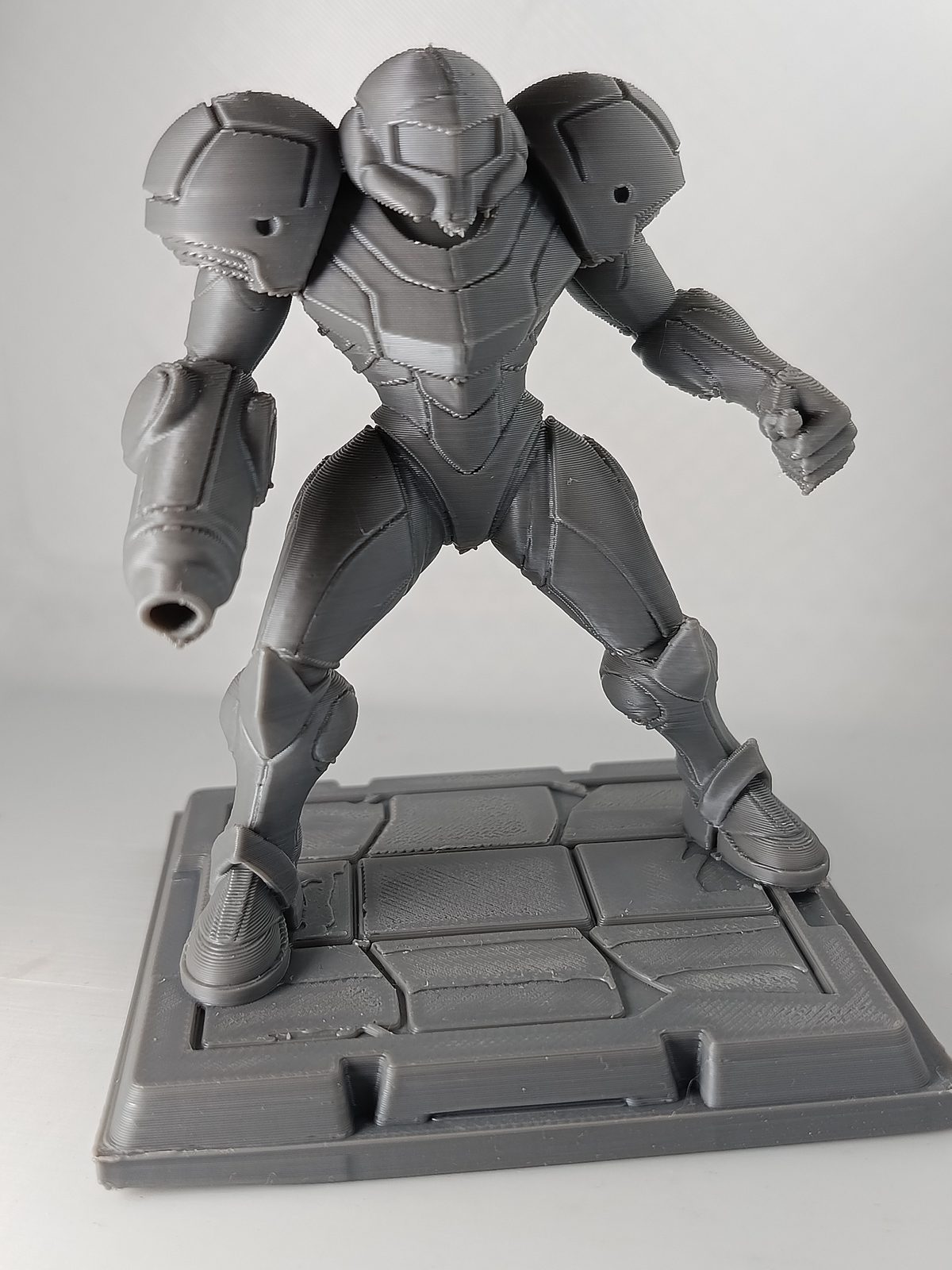 #178 Samus Aran Metroid figurine combat — vue 11
