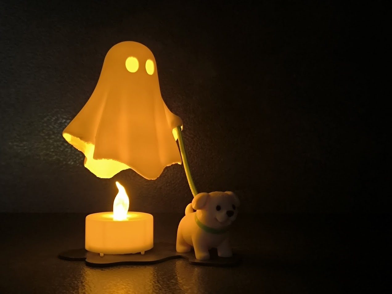 #179 Ghost with a dog on a walk — vue 6