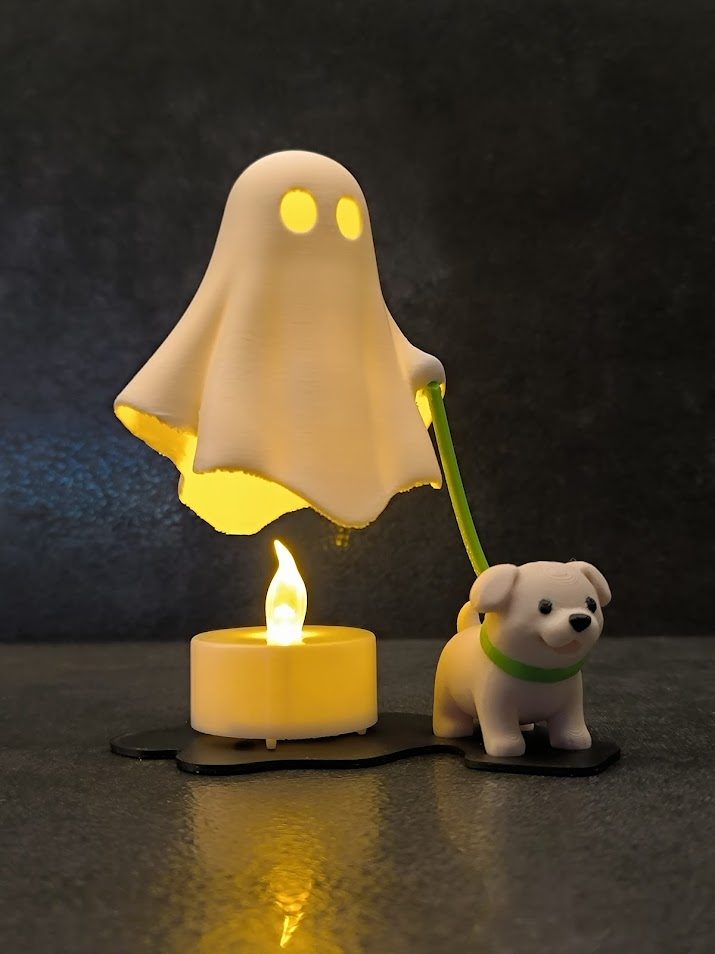 #179 Ghost with a dog on a walk — vue 15