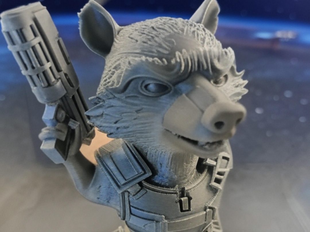 #183 Buste Rocket Raccoon — vue 2